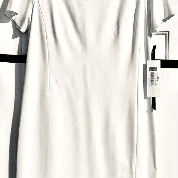 DKNY Crew Neck Cut Out Solid Sheath Dress…never worn. - Picture 3 of 8